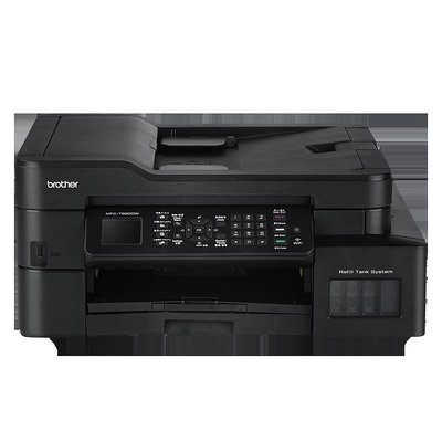 撲克桌兄弟MFC-T920DW彩色噴墨連供wifi打印雙面打印復印掃描傳真機一體機多功能手機照片打印支持微信打印輪盤桌