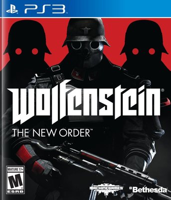 全新未拆 PS3 德軍總部：新秩序 -英文美版- Wolfenstein: The New Order