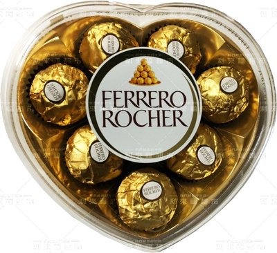 金莎 T8 心型巧克力禮盒（8顆入）｜金沙 FERRERO ROCHER CHOCOLATE