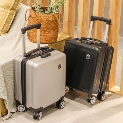 日本MUJI進口無印良品14寸小型拉桿箱行李箱航空旅行登機密碼皮箱