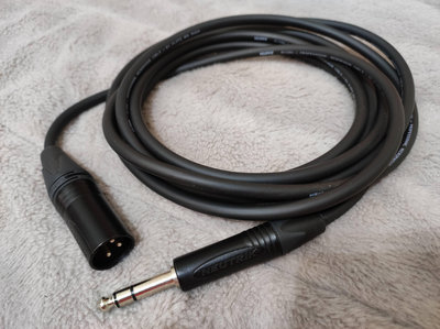 德國Klotz M1 Pro Audio Lead 平衡線 喇叭線 監聽喇叭 XLR 3公尺 3M