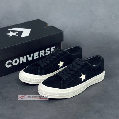 Converse One Star 一星 3M 反光 全黑 翻毛 復古 做舊 低筒 板鞋 男女 ~T/E代購~