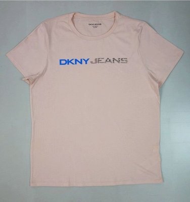 MISHIANA 品牌 DKNY 男生款棉質圓領短袖T恤 ( 大尺碼XL,特價出售 )