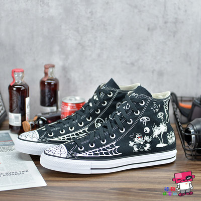 球鞋補習班CONVERSE CHUCK x SEAN PABLO ALL-STAR 帆布鞋黑色聯名