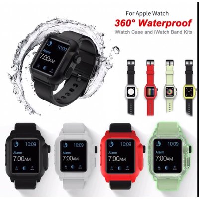 【現貨】iwatch23456/SE防水手錶殼Apple Watch 防摔保護套42mm/44mm/40mm