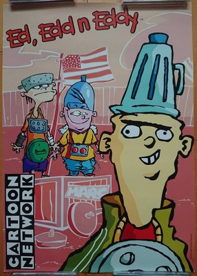 搗蛋三傻 (Ed, Edd n Eddy) - Cartoon Network - 美國原版節目海報(1999年)