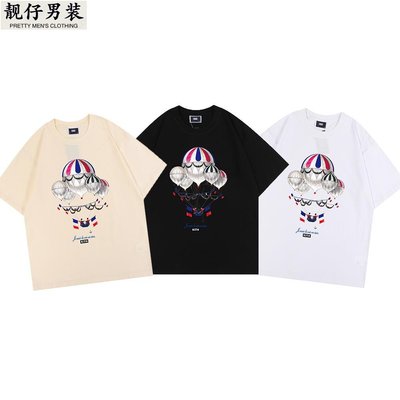 Kith La Vie En Rose Vintage Tee熱氣球男女短袖T恤夏-靚仔男裝