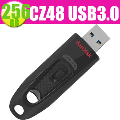 SanDisk 256GB 256G Ultra CZ48 100MB/s SD USB 3.0 隨身碟