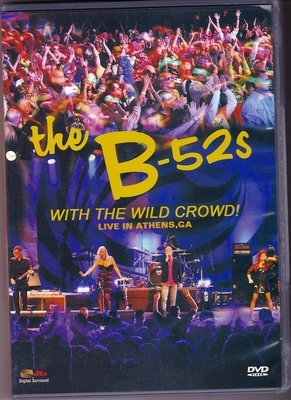 音樂居士新店#B-52's with the Wild Crowd! Live In Athens, GA B-52's樂隊 D9 DVD