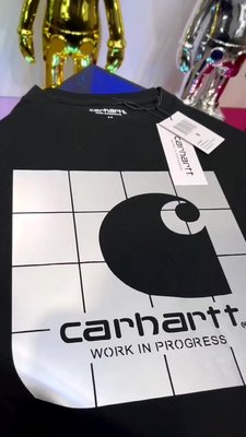 【Japan潮牌館】CARHARTT WIP卡哈特潮牌3M反光短袖T恤 工裝半袖純棉圓領夏季男女