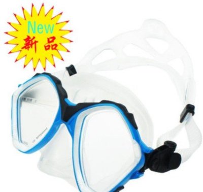 台灣潛水---【V.DIVE威帶夫】 206大視野水肺深潛.浮潛專業潛水面鏡