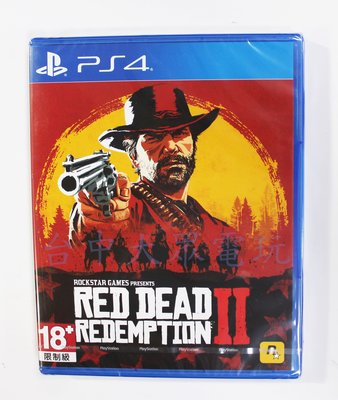 PS4 碧血狂殺 2 Red Dead Redemption 2 (中文版)**(全新未拆商品)【台中大眾電玩】