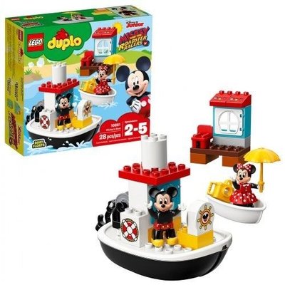 LEGO 樂高 DUPLO 得寶系列 10881 Mickey's Boat 全新未拆