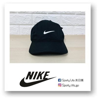 【SL美日購】NIKE TENNIS DRI-FIT 經典老帽 帽子 黑色 棒球帽 網球帽  679421-010