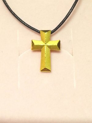 small-@金品，純金十字架墜子、送禮、黃金、金飾，純金9999，0.65錢，免運費