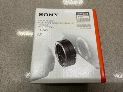 [全新公司貨][高雄明豐] Sony LA-EA5  轉接環 sony FE-A卡口 [H1566]