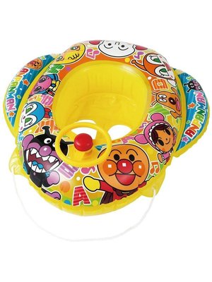 【棠貨鋪】日本 麵包超人 兒童方向盤游泳圈 男女寶寶充氣座圈 浮圈 嬰幼兒坐艇