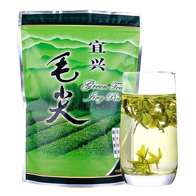 新品 宜興毛尖綠茶濃香型嫩芽茶（半斤裝）實惠袋裝250g ST