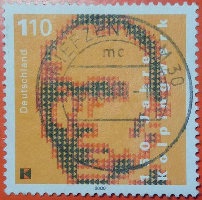 德國郵票舊票套票 2000 150th Anniv. of Kolping Society