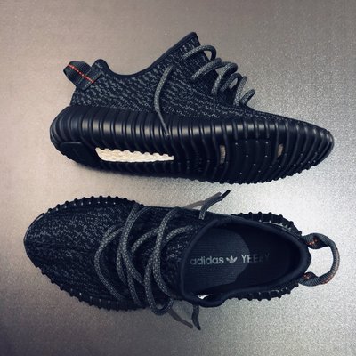 收藏美品Adidas Yeezy Boost 350 Pirate Black PB 海盜黑月亮Tan 大地