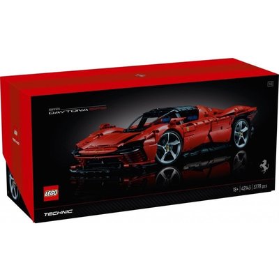 全新正版公司貨 現貨樂高 LEGO科技系列42143 法拉Ferrari Daytona SP3 1/8 3778pcs