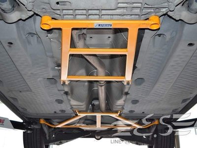 阿宏改裝部品 E.SPRING VW GOLF 6 鋁合金 前下 井字拉桿 結構桿