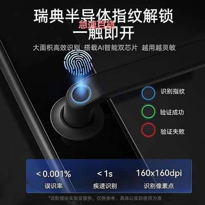 精品熱銷爆款木門指紋鎖家用臥室防盜門鎖電子鎖辦公室密碼鎖十大品牌