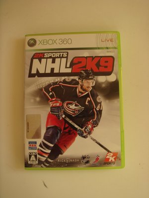 XBOX360 火爆冰上曲棍球 NHL 2K9