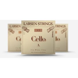 皇家樂器~全新丹麥 LARSEN 標準 小尺寸套弦 中張力 大提琴弦 CELLO