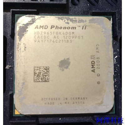 阿澤科技AMD AM3 Athlon 四核處理器 X4-620 640 X4-840 850 X4-945 X4-965