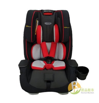 【居品租市】 專業出租平台 【出租】 GRACO  0-12歲長效型嬰幼童汽車安全座椅 MILESTONE LX 小紅帽