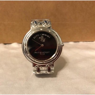 【 POLO &amp; RACQUET CLUB 聖大保羅 超薄 經典 絕版錶 】Swiss Sapphire R716M手錶
