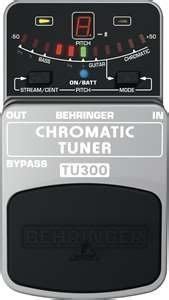 【六絃樂器】全新 Behringer TU300 CHROMATIC TUNER 地板式調音器 / 全新品出清
