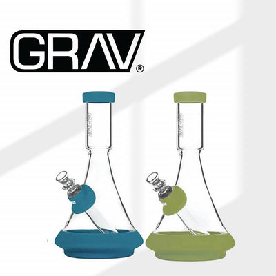 🚀WASA-瑞豐店🚀 GRAV® Deco Beaker in Silicone 矽膠防護 燒杯 水煙斗