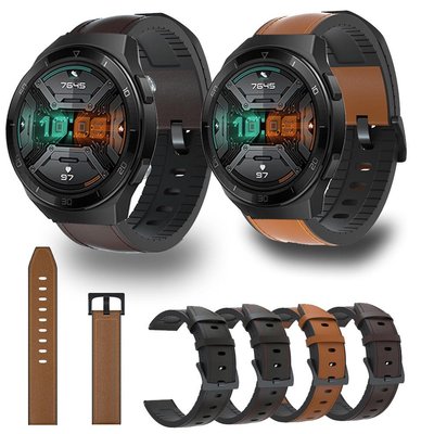 適用於 Huawei Watch Gt 2e 腕帶的 22 毫米矽膠錶帶錶帶腕帶, 適用於 Huami Amazfit