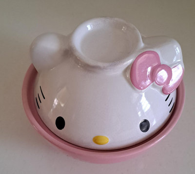 Hello Kitty造型陶瓷碗 湯碗 麵碗 飯碗 小叮鈴方形陶瓷碗