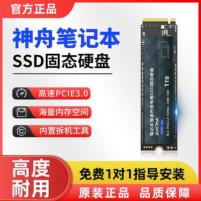 神舟筆電固態硬碟1TB戰神高速PCIE3.0電腦升級SSD NVME協議M.2