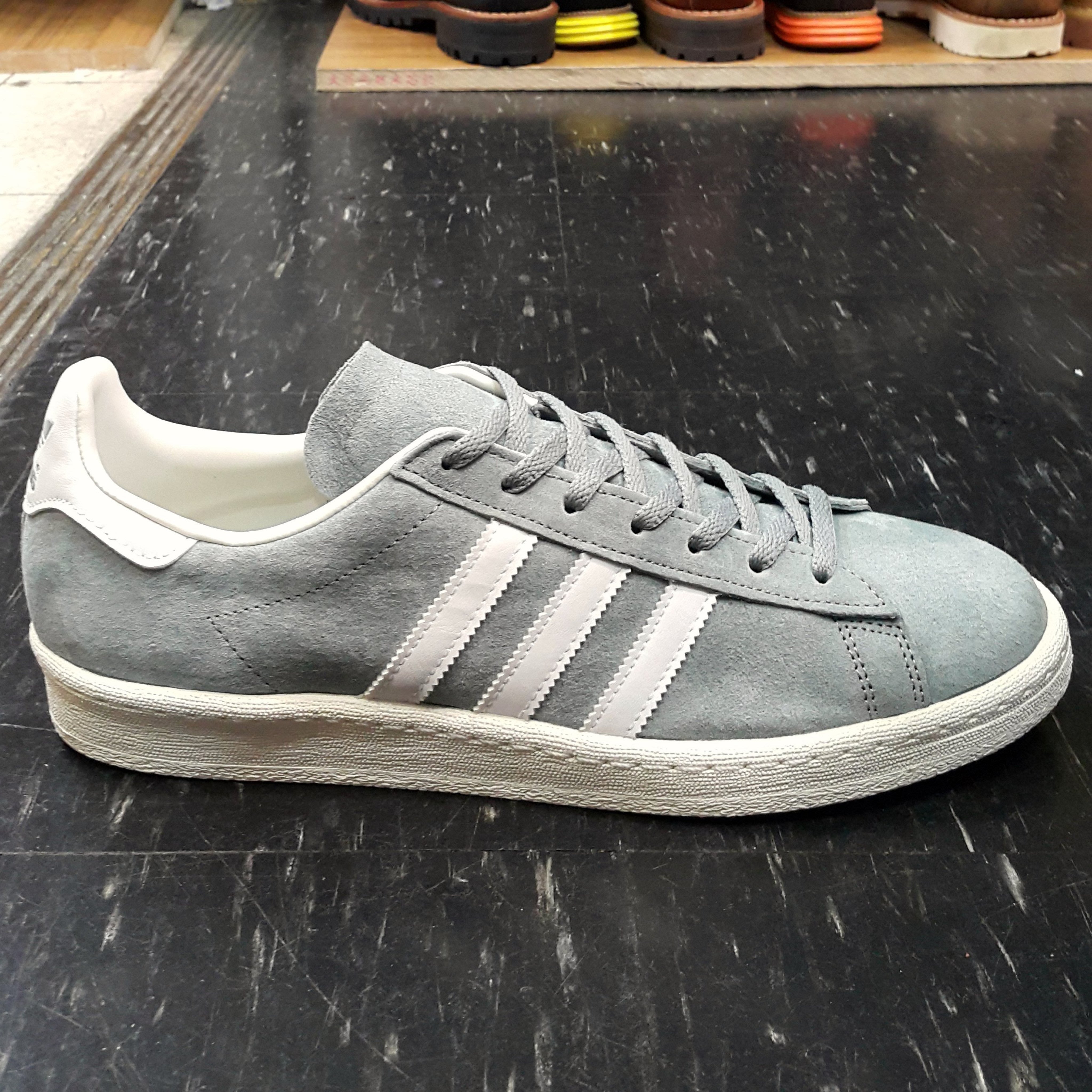 adidas campus white leather