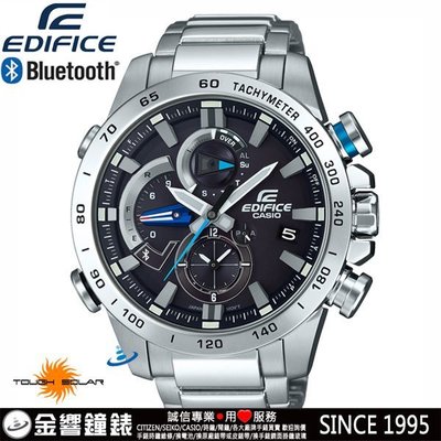 【金響鐘錶】CASIO EQB-800D-1A,公司貨,EQB-800D-1ADR,EDIFICE,太陽能,藍牙錶,碼錶
