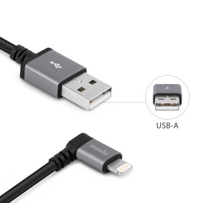視聽影訊 Lightning to USB 90°彎頭傳輸線 1.5m iPhone充電線 配USB-A充電器 充電線