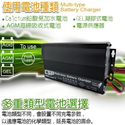 (鋐瑞電池) MT1500智慧型多功能電池充電器(全電壓) 12V-10A 脈衝式充電機 AGM電池 EFB電池 可充
