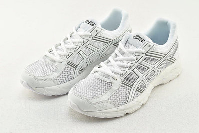 時光小妮~ASICS 亞瑟士 GEL-CONTEND 4 白色 白灰 慢跑鞋 4E寬楦 男女鞋(歐碼36-40下標請留言)