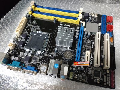 華擎 ASROCK G41C-GS R2.0 775腳位 內建顯示 G41晶片 2組DDR2 2組DDR3 4組SATA
