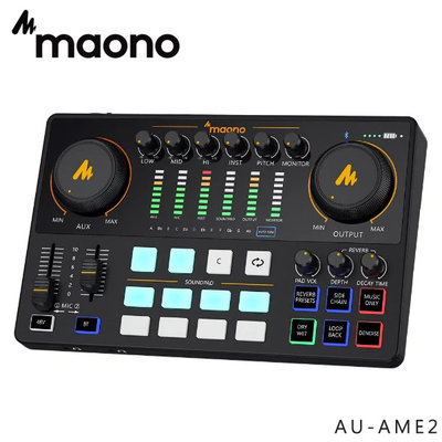 EGE 一番購】Maono【AME2】標準版錄音介面 混音多合一控制台【公司貨】