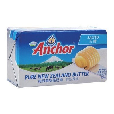 【烘焙百貨】紐西蘭安佳有鹽奶油/牛油/黃油454g