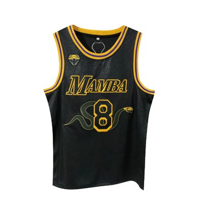 柯比 (Kobe Bryant) NBA洛杉磯湖人隊 24號 8號 MAMBA曼巴 蛇紋 黑色 球衣