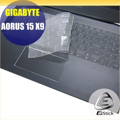 【Ezstick】GIGABYTE AORUS 15 X9 奈米銀抗菌TPU 鍵盤保護膜 鍵盤膜