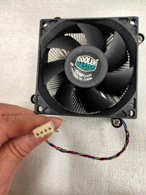 【電腦零件補給站】Cooler Master 酷媽 4pin 1155散熱風扇 無底盤