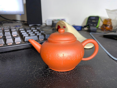 標準泡茶壺-150cc，朱泥標準茶壺，實用、方便!