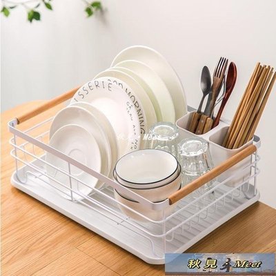 居家家廚房用品置物架家用瀝水碗架放碗柜餐具水槽臺面碗碟收納架-促銷